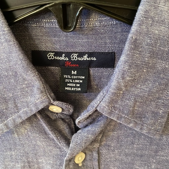 Brooks Brothers BOYS Button Down Long Sleeve Shirt Medium - Picture 2 of 4